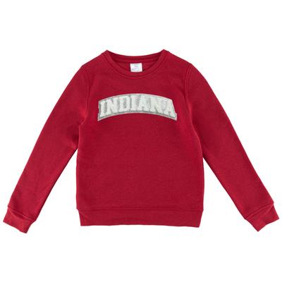 Indiana Zoozatz YOUTH Glitter Arch Fleece Crew