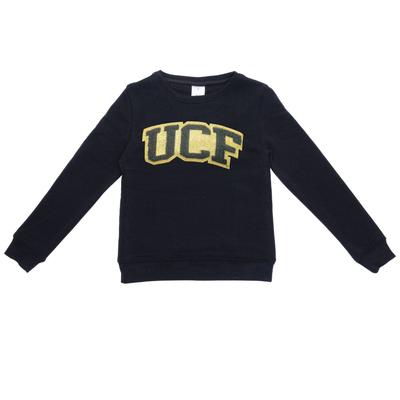 UCF Zoozatz Toddler Glitter Arch Fleece Crew