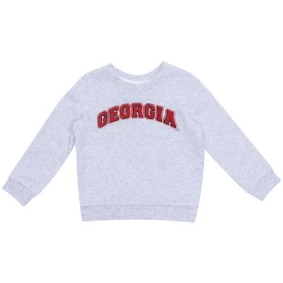 Georgia Zoozatz Toddler Outlined Chenille Fleece Crew