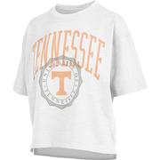  Tennessee Pressbox Women's Rock And Roll Waist Length Lawrence Tee