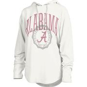  Alabama Pressbox Women's Lawrence Long Sleeve Hooded Top