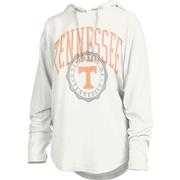  Tennessee Pressbox Women's Lawrence Long Sleeve Hooded Top