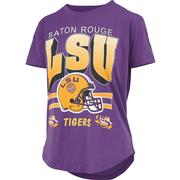  Lsu Pressbox Women's Sheffield Rounded Bottom Top