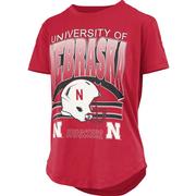  Nebraska Pressbox Women's Sheffield Rounded Bottom Top