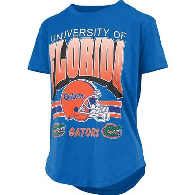 Florida Pressbox Women's Sheffield Rounded Bottom Top ROYAL