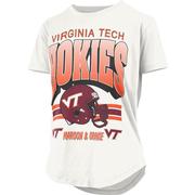  Virginia Tech Pressbox Women's Sheffield Rounded Bottom Top