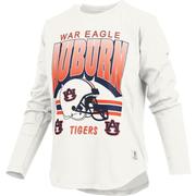  Auburn Pressbox Women's Sheffield Long Sleeve Curved Hem Top