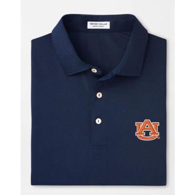 Auburn Peter Millar Tesseract Performance Polo