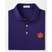  Clemson Peter Millar Tesseract Performance Polo