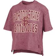  Florida State Pressbox Women's Maxima Sun Wash Waist Length Tee