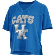  Kentucky Pressbox Women's Teagan Waist Length V Neck Jersey