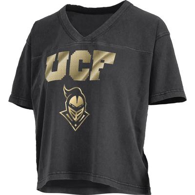 UCF Pressbox Women's Teagan Waist Length V Neck Jersey