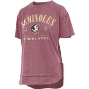  Florida State Pressbox Women's Hangleton Vintage Poncho Tee