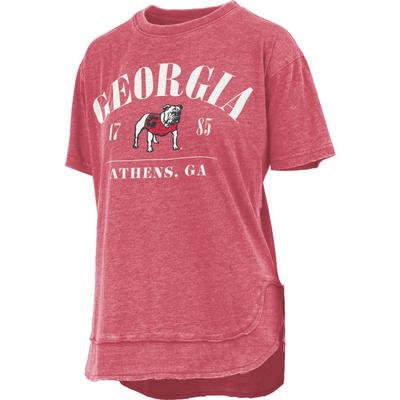 Georgia Pressbox Women's Hangleton Vintage Poncho Tee