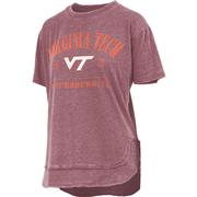  Virginia Tech Pressbox Women's Hangleton Vintage Poncho Tee