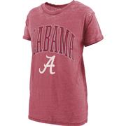  Alabama Pressbox Women's New Zealand Vintage Boyfriend Tee