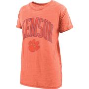  Clemson Pressbox Women's New Zealand Vintage Boyfriend Tee