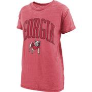  Georgia Pressbox Women's New Zealand Vintage Boyfriend Tee