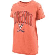  Virginia Pressbox Women's New Zealand Vintage Boyfriend Tee