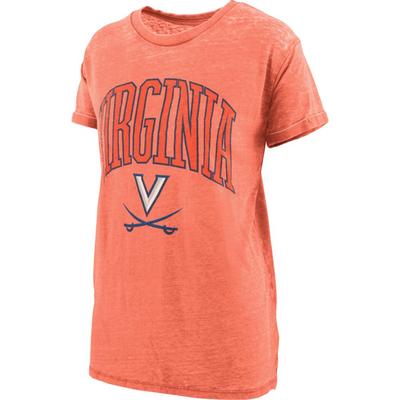 Virginia Pressbox Women's New Zealand Vintage Boyfriend Tee