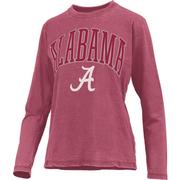  Alabama Pressbox Women's New Zealand Vintage Wash Long Sleeve Tee