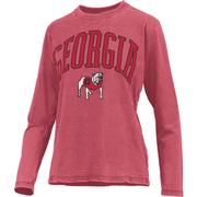  Georgia Pressbox Women's New Zealand Vintage Wash Long Sleeve Tee