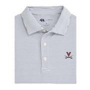  Virginia Onward Reserve Birdie Stripe Polo