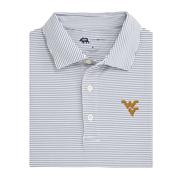  West Virginia Onward Reserve Birdie Stripe Polo