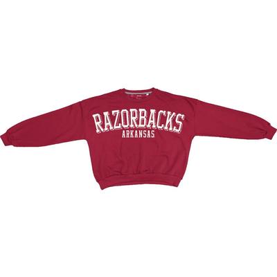 Arkansas Pressbox Women's Semi-Pro Janise Oversized Crew