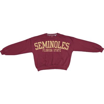 Florida State Pressbox Women's Semi-Pro Janise Oversized Crew