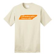  I Will Run Thru A Wall For Tennessee Today T- Shirt