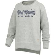  West Virginia Pressbox Women's Torrington Amore Crew Fleece