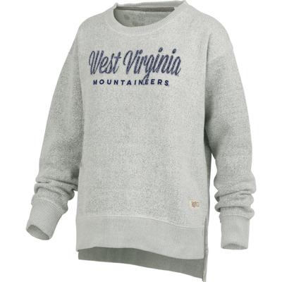 West Virginia Pressbox Women's Torrington Amore Crew Fleece