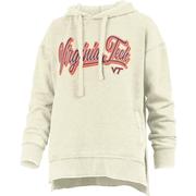  Virginia Tech Pressbox Women's Harlow Vintage Wash Marni Hoodie