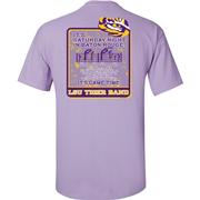  Lsu Bayou Apparel Music Notes Saturday Nights Tee