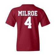  Alabama Youth Lank Jalen Milroe Shirsey Tee