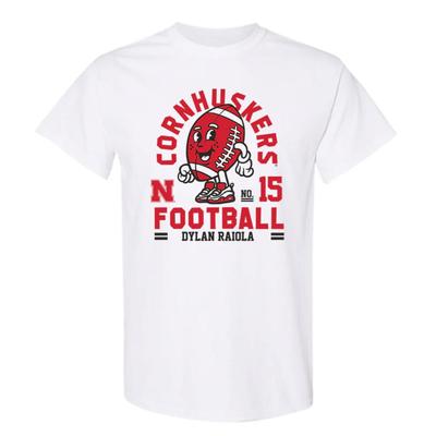 Nebraska Dylan Raiola Arch Football Tee