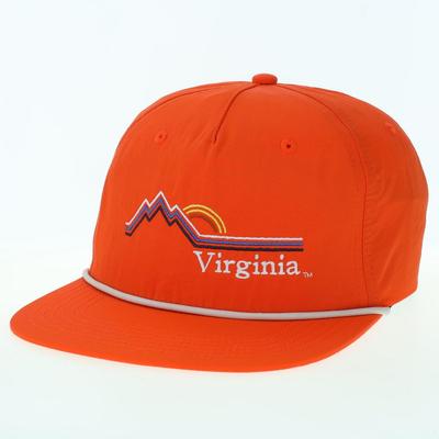 Virginia Legacy Mountains Chill Flat Brim Cap