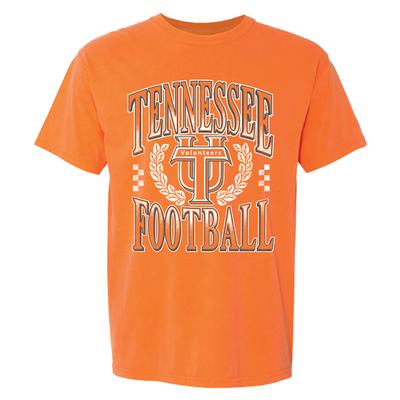 Tennessee Football Interlock Comfort Colors Tee