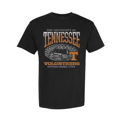 Tennessee Arch Over Stadium Comfort Colors Tee