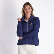  Virginia Zero Restriction Reagan Zip Mock Pullover