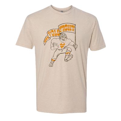 Tennessee Vault Fight Vols Fight Football Player Tee