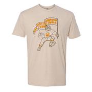  Tennessee Vault Fight Vols Fight Football Player Tee