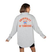  Tennessee Gameday Couture Lady Vols Way To Go Fleece Applique Shacket