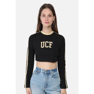 UCF Hype And Vice Super Crop Long Sleeve Top