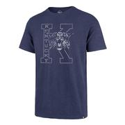  Kentucky 47 Brand Vintage Block K Scrum Tee