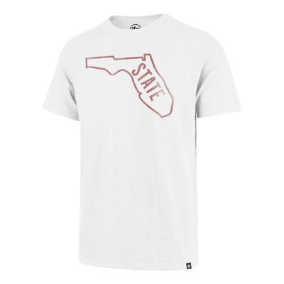 Florida State 47 Brand Vault State Outline Scrum Tee