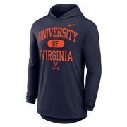  Virginia Nike Dri- Fit Hoodie Tee