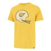  West Virginia Vault Helmet Logo Franklin Tee