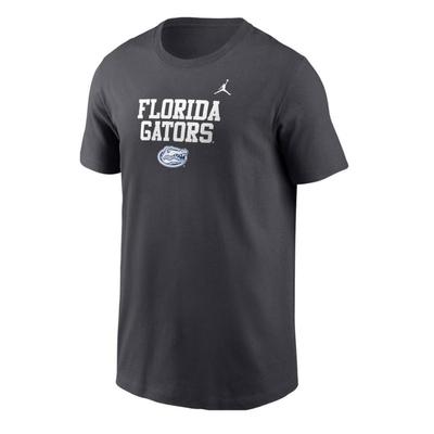 Florida Jordan Brand YOUTH Dri-Fit Legend Team Stack Tee ANTHRACITE